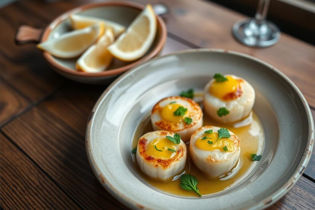 Delicious Baked Scallop Dish Delicious Baked Scallop Dish