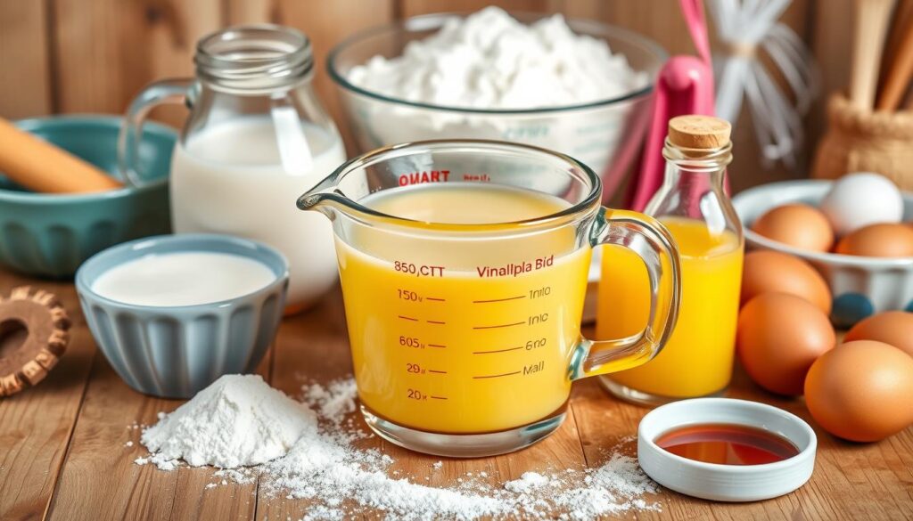 Liquid Ingredients in Cake Baking Liquid Ingredients in Cake Baking
